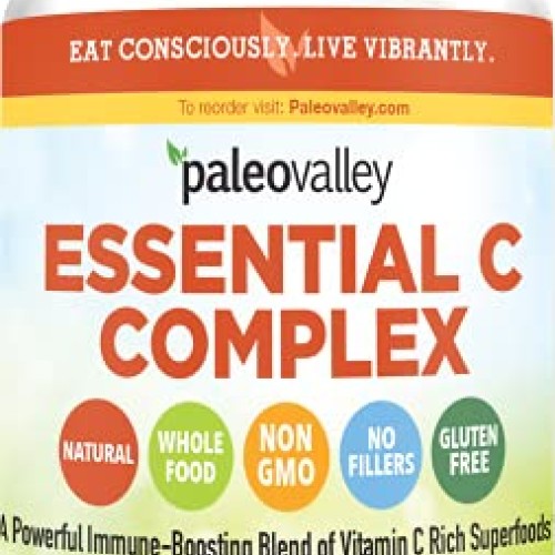 Paleovalley: Essential C Complex - Vitamin C Food Supplement with...