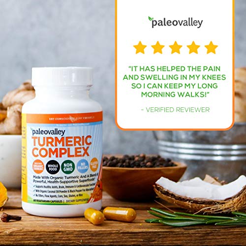 Paleovalley - Organic Turmeric Complex - Full Spectrum Organic Tu...