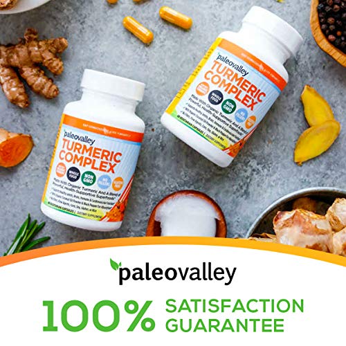 Paleovalley - Organic Turmeric Complex - Full Spectrum Organic Tu...
