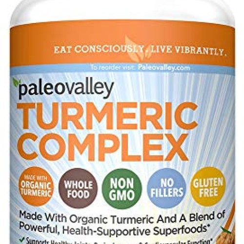 Paleovalley - Organic Turmeric Complex - Full Spectrum Organic Tu...