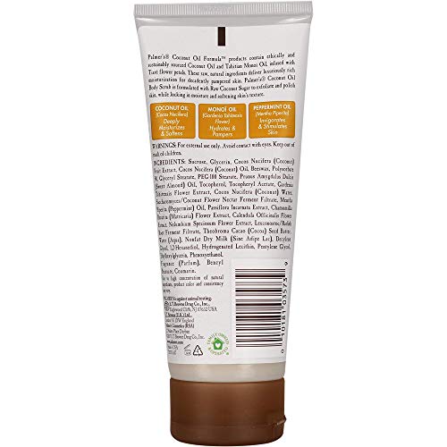 Palmers Coconut Oil Formula Coconut Sugar Body Scrub | 7 Ounces