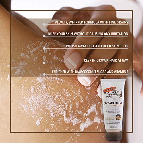 Palmers Coconut Oil Formula Coconut Sugar Body Scrub | 7 Ounces