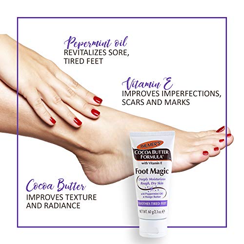 Palmers Formula Foot Magic Moisturizing Cream with Vitamin E s, ...