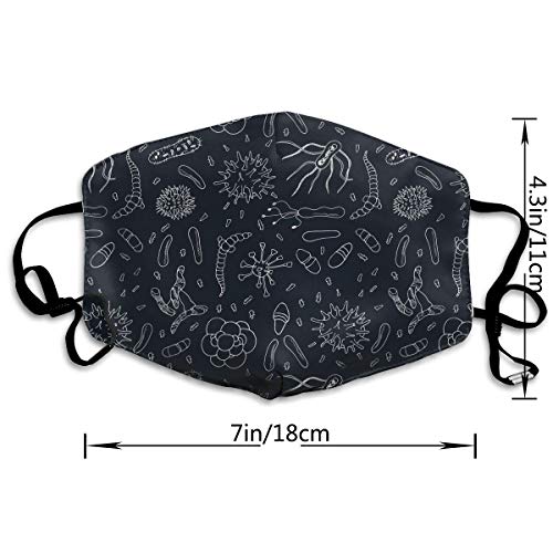 Face Masks, Breathable Dust Filter Masks Medical Mask Mouth Cover...