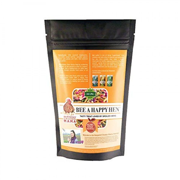 All Natural Mealworm and Herb Treat for Backyard Chickens, Non-GM...