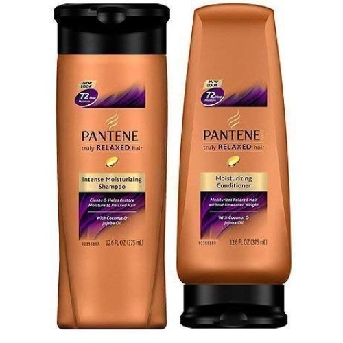 Bundle - Pantene Truly Relaxed Intense Moisturizing Shampoo and C...