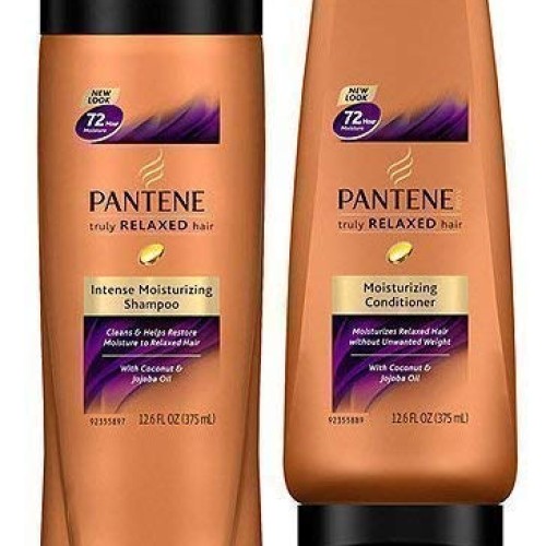 Bundle - Pantene Truly Relaxed Intense Moisturizing Shampoo and C...