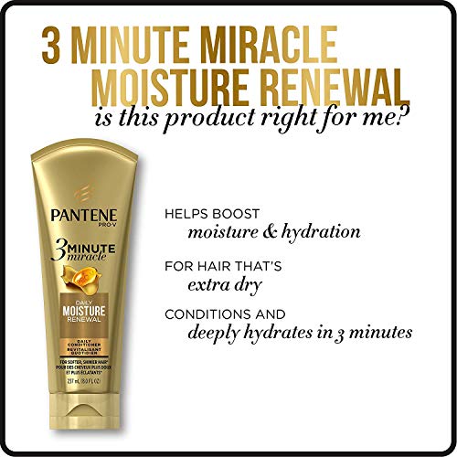 Pantene, Conditioner, Pro-V Daily Moisture Renewal for Dry Hair, ...