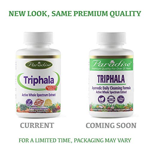 Paradise Triphala - Organic Ayurvedic Daily Cleansing and Nourish...