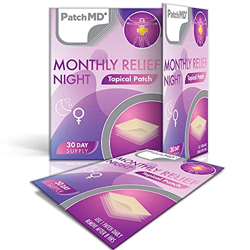 PatchMD - PMS Night Topical Patch - Natural Night time Relief of ...