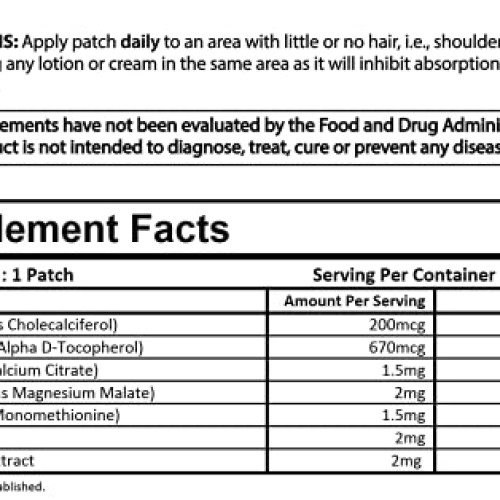 PatchMD - PMS Night Topical Patch - Natural Night time Relief of ...