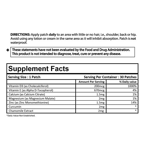 PatchMD - PMS Night Topical Patch - Natural Night time Relief of ...