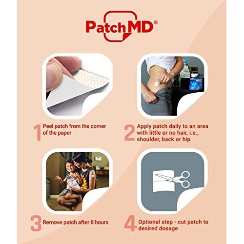 PatchMD - PMS Night Topical Patch - Natural Night time Relief of ...