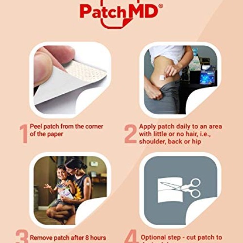 PatchMD - PMS Night Topical Patch - Natural Night time Relief of ...