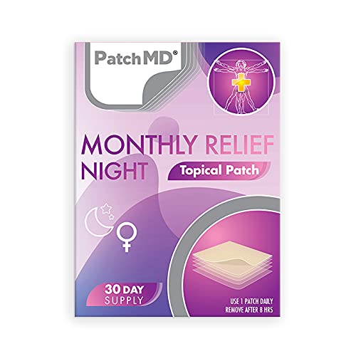 PatchMD - PMS Night Topical Patch - Natural Night time Relief of ...