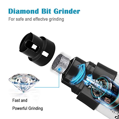 Pawanti Dog Nail Grinder Kit Electric Pet Nail Trimmer Set 2 Spee...