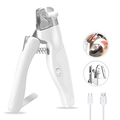 Pawcute Pet Nail Clippers, Dog & Cat Pets Nail Trimmer with Led L...