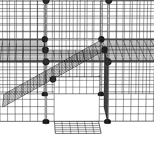 PawHut 36 Panel Pet Playpen Small Animal Cage Metal Wire Indoor O...