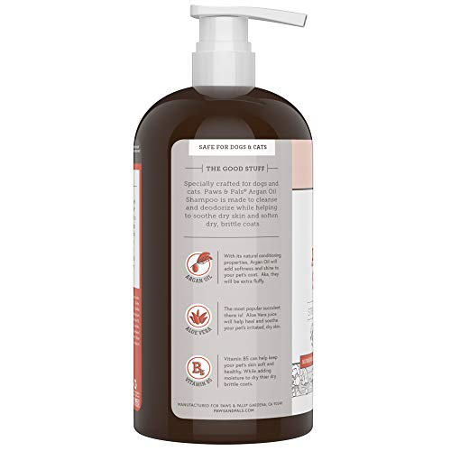 Dog Argan Shampoo-Conditioner - 20oz Clinical Vet Formula Wash Fo...
