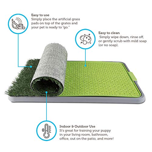 Dog Grass Pee Pad Potty - Artificial Grass Patch for Dogs - Pet L...