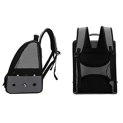 pawstrip Portable Pet Bird Parrot Backpack Transparent Breathable...