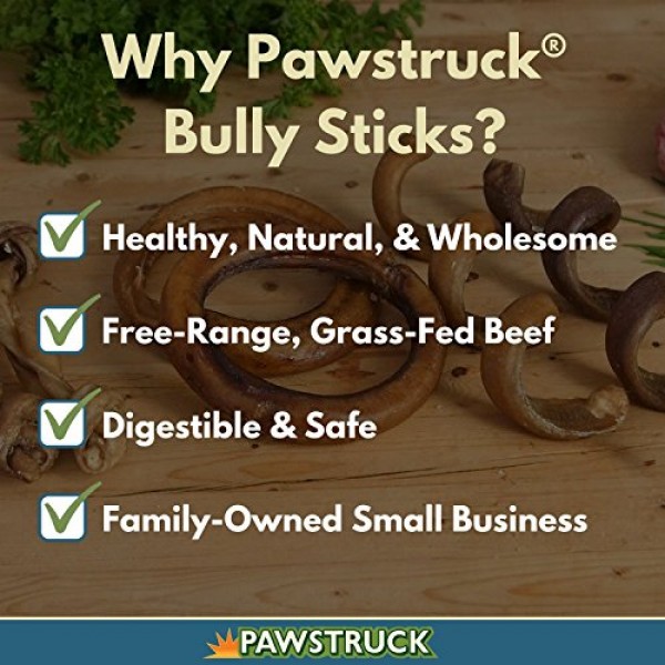 Bully Stick Rings 3 Pack 100% Natural Bulk Dog Dental Treats & ...