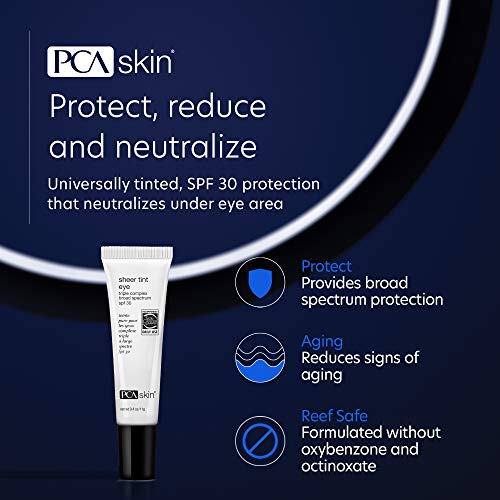 PCA SKIN Sheer Tint Eye - Universally Tinted Anti-Aging Eye Cream...