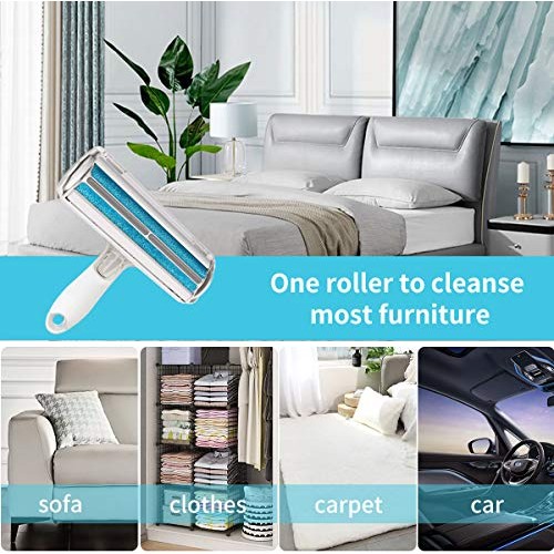 PEACEDANCER Pet Hair Remover Roller - Dog Cat Fur Remover with Se...