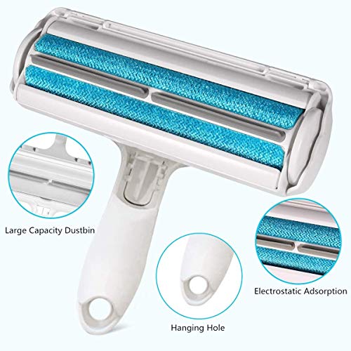 PEACEDANCER Pet Hair Remover Roller - Dog Cat Fur Remover with Se...