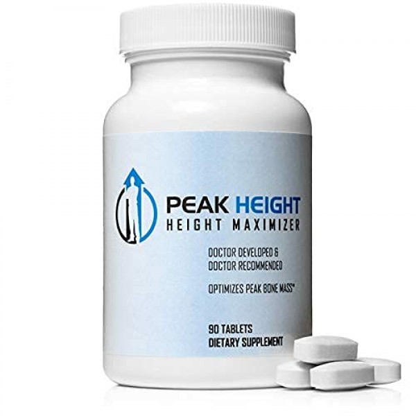 1 Grow Taller Height Pill Supplement-Peak Height 6 Month Supply-H...