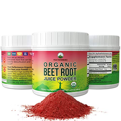 Organic Beet Root Powder - Highest Quality Super Food Beets Juice...