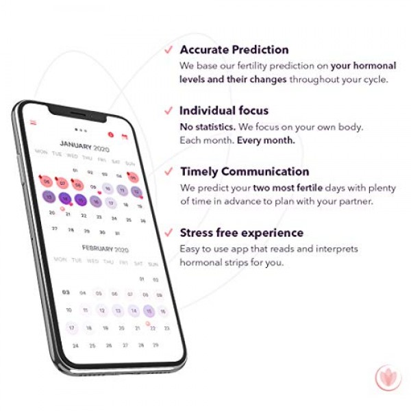 Pearl Fertility Ovulation Tests and Mobile App for Personalized F...