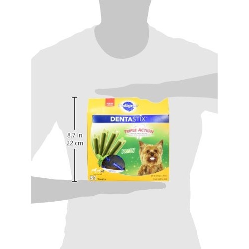 PEDIGREE DENTASTIX Dental Dog Treats for Toy/Small Dogs Fresh Fla...