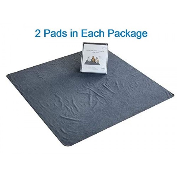 2PCS Non-Slip Dog Pads Large 54 x 54, Washable Puppy Pads with ...