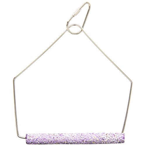 Penn Plax BA221 Cement Swing with Wire Frame for Birds, 4-Inch,...
