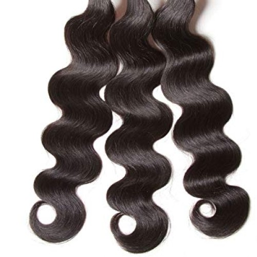 Peruvian Body Wave 4 Bundles 100% Human Hair Extension Natural Co...
