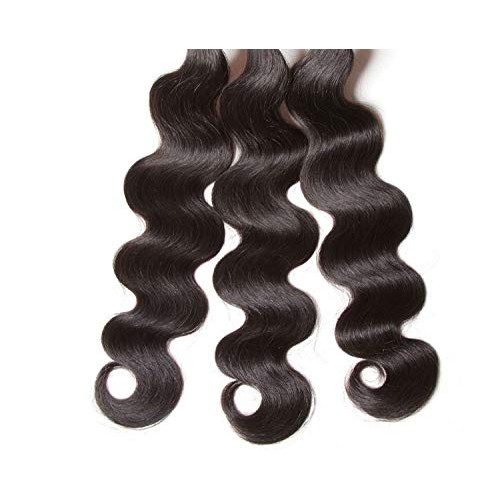 Peruvian Body Wave 4 Bundles 100% Human Hair Extension Natural Co...