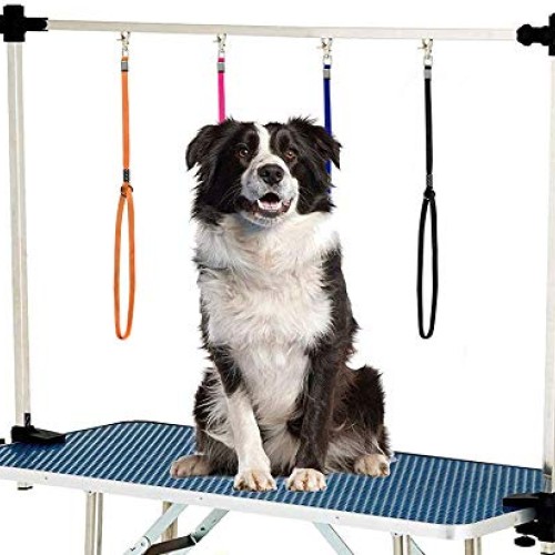 Pet Dog Grooming Loop, Nylon Restraint Noose Adjustable Fixed Dog...