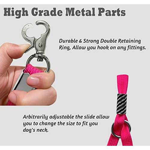 Pet Dog Grooming Loop, Nylon Restraint Noose Adjustable Fixed Dog...