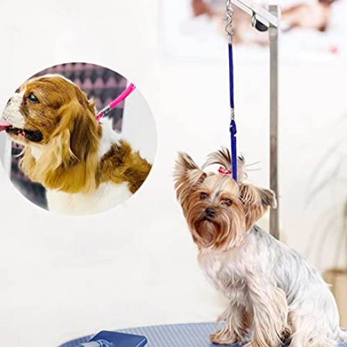 Pet Dog Grooming Loop, Nylon Restraint Noose Adjustable Fixed Dog...