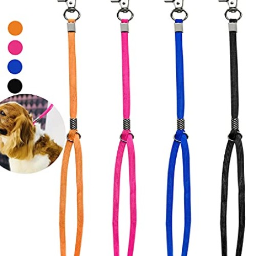 Pet Dog Grooming Loop, Nylon Restraint Noose Adjustable Fixed Dog...