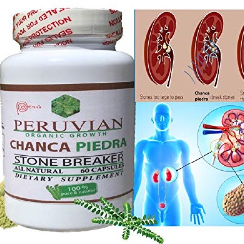 Chanca Piedra 2 1000 MG per Serving- 120 Tablets 2 Bottles Kidn...