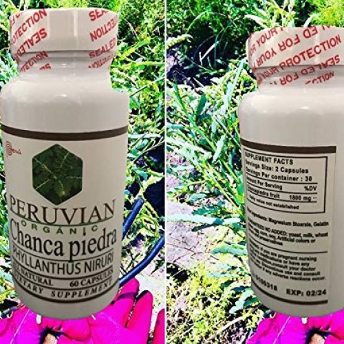Chanca Piedra 2 1000 MG per Serving- 120 Tablets 2 Bottles Kidn...