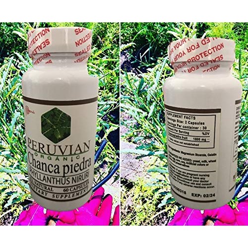 Chanca Piedra 2 1000 MG per Serving- 120 Tablets 2 Bottles Kidn...
