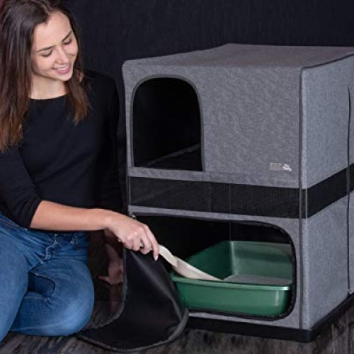 Pet Gear Pro Pawty for Cats with Mesh Mat & Tray, Put an End to S...