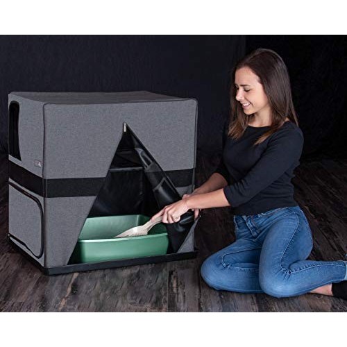Pet Gear Pro Pawty for Cats with Mesh Mat & Tray, Put an End to S...
