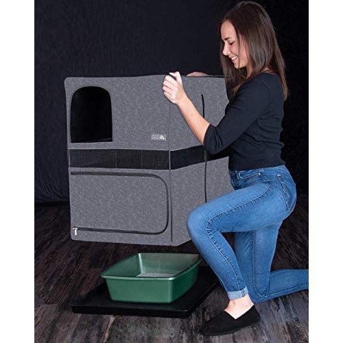 Pet Gear Pro Pawty for Cats with Mesh Mat & Tray, Put an End to S...