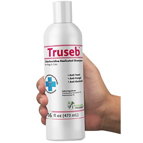 Pet Health Pharma Truseb| #1 Chlorhexidine Shampoo with Ketoconaz...