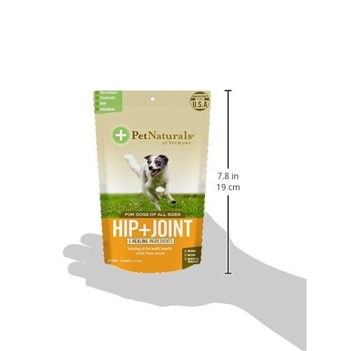 Pet Naturals 2 Pack of Hip and Joint Chews for Dogs, 60 Count eac...