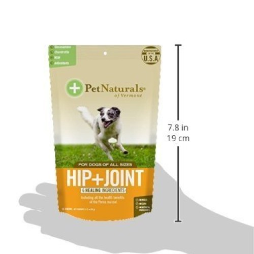 Pet Naturals 2 Pack of Hip and Joint Chews for Dogs, 60 Count eac...